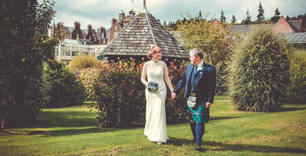 Leona & Colin Real Wedding at Crieff Hydro Hotel