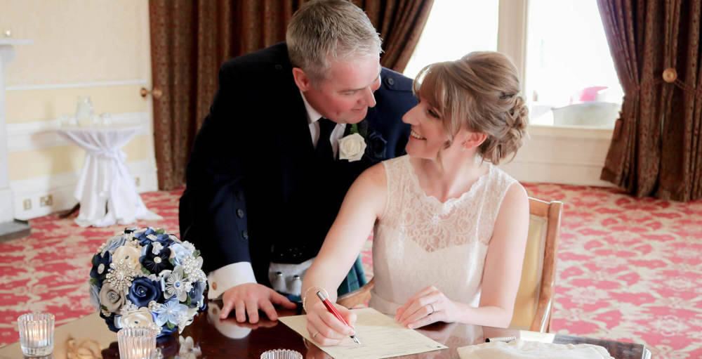 Leona & Colin Real Wedding at Crieff Hydro Hotel